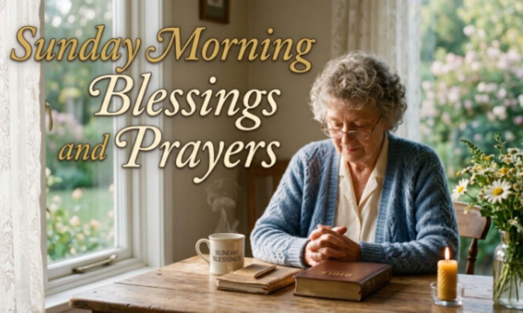 Sunday Morning Blessings and Prayers
