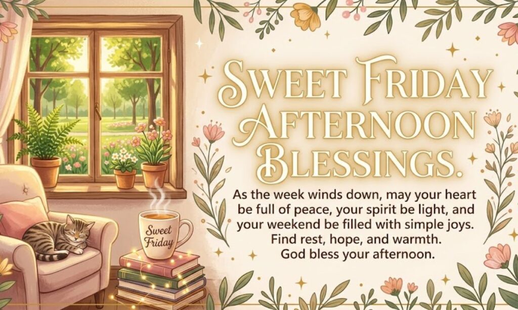 Sweet Friday Afternoon Blessings