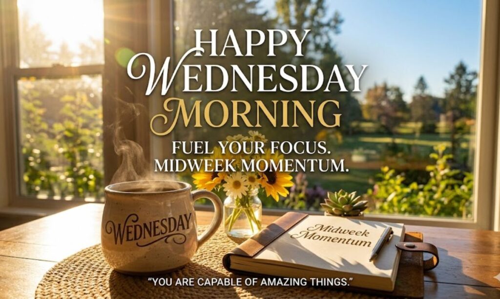 Wednesday Morning Motivation & Inspiration