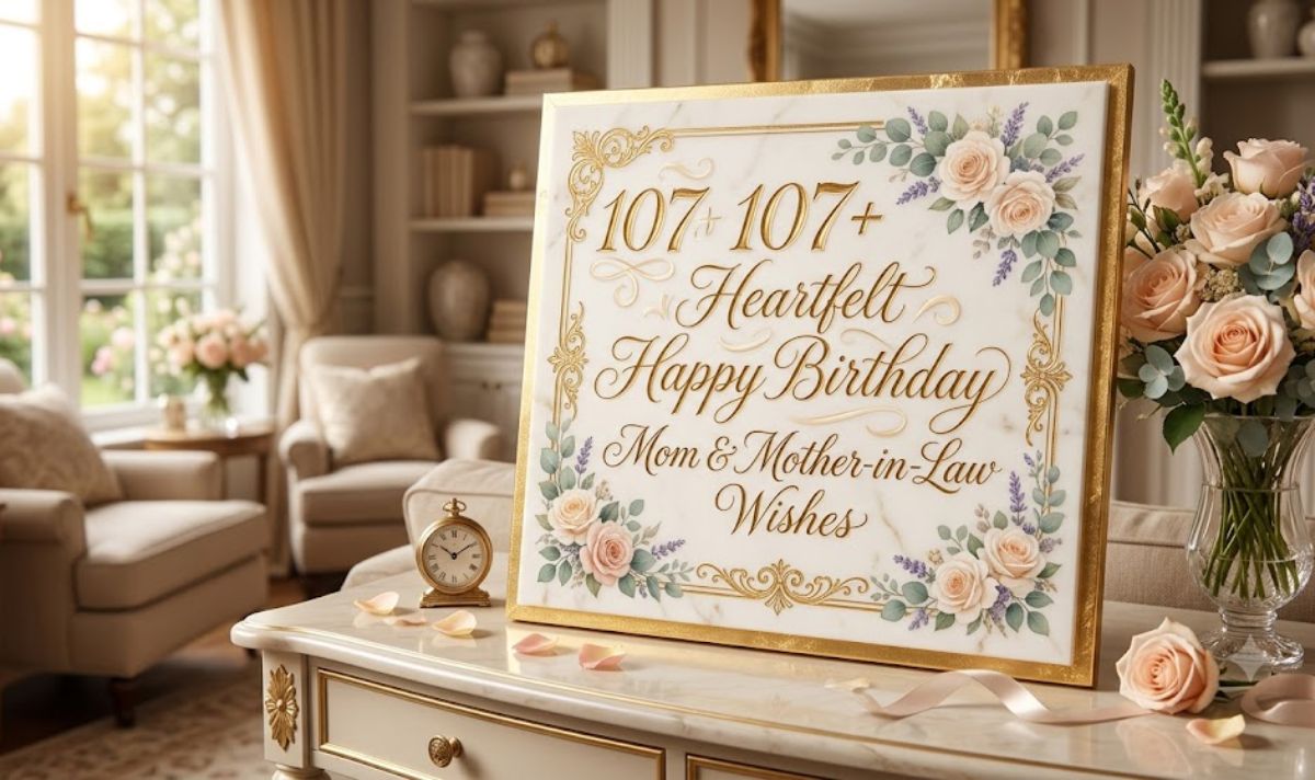107+ Heartfelt Happy Birthday Mom & Mother-in-Law Wishes