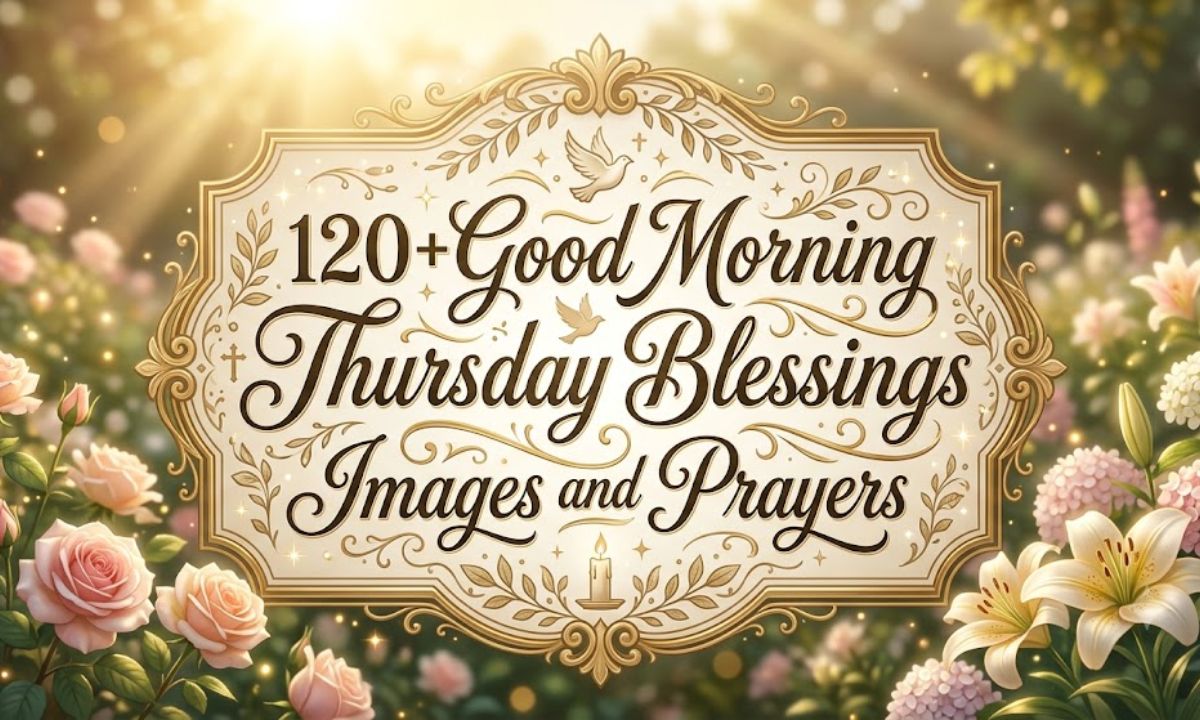 120+Good Morning Thursday Blessings Images and Prayers