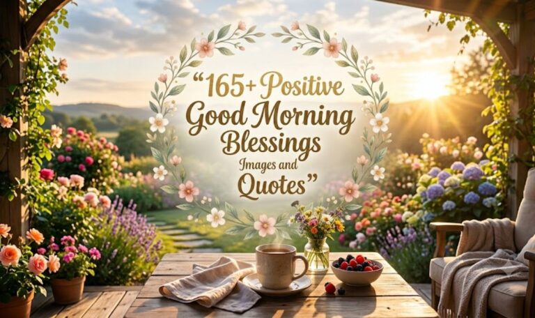 165+Positive Good Morning Blessings Images and Quotes