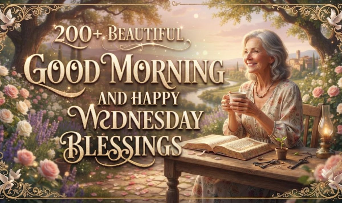 200+ Beautiful Good Morning and Happy Wednesday Blessings