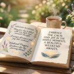 200+Positive Saturday Blessings, Prayers, and Weekend Inspiration Quotes & images