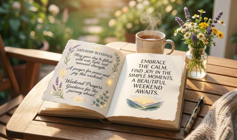 200+Positive Saturday Blessings, Prayers, and Weekend Inspiration Quotes & images