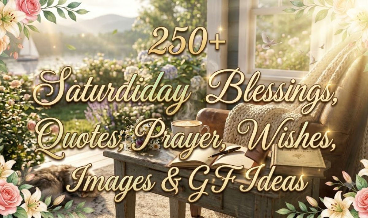 250+Beautiful Saturday Blessings, Quotes, Prayers, Wishes, Images & GIF Ideas