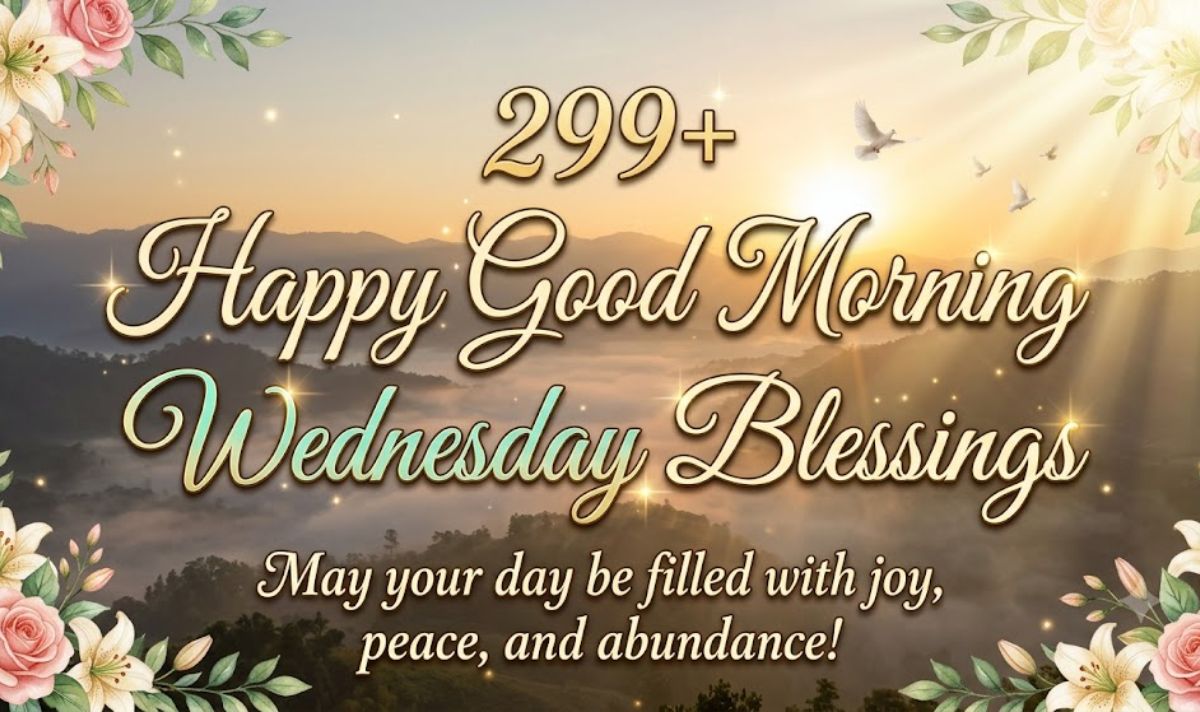 299+ Happy Good Morning Wednesday Blessings