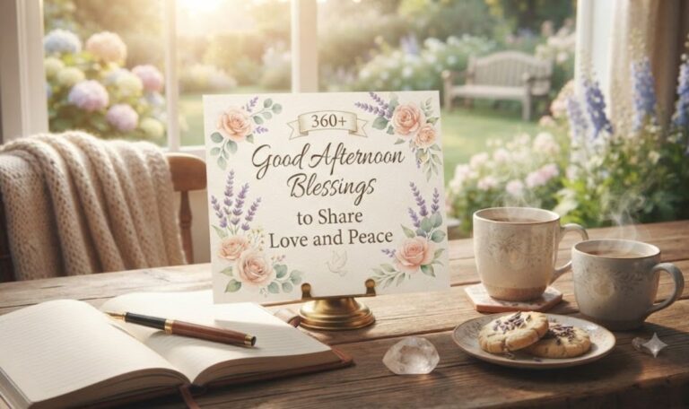 360+ Good Afternoon Blessings to Share Love and Peace