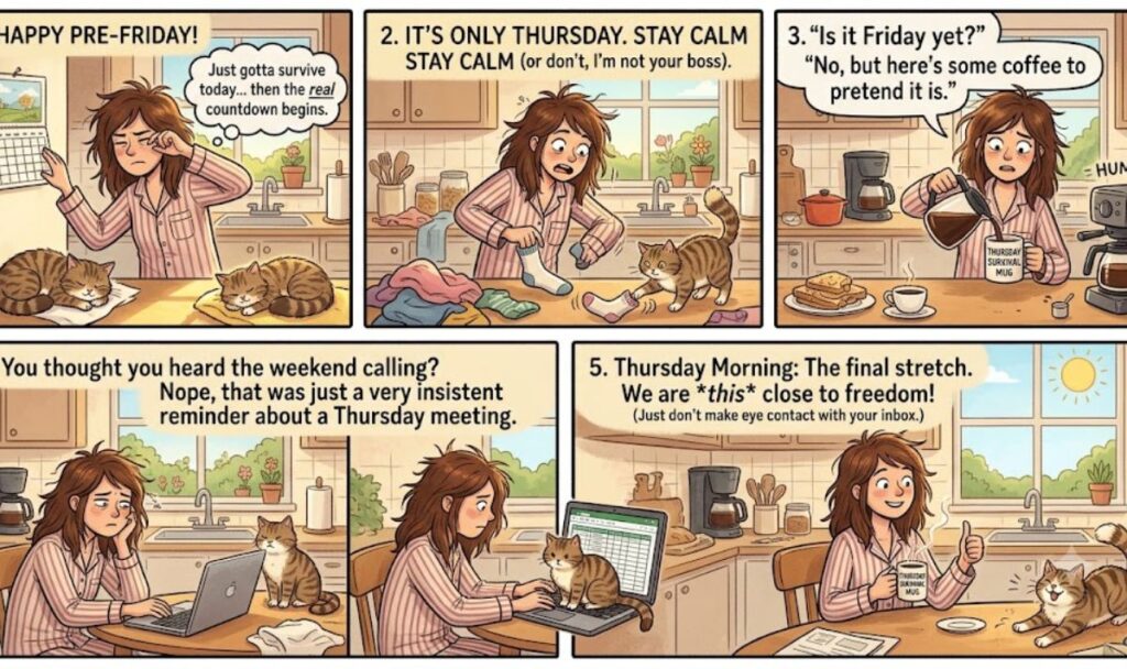5. Funny Thursday Morning Greetings
