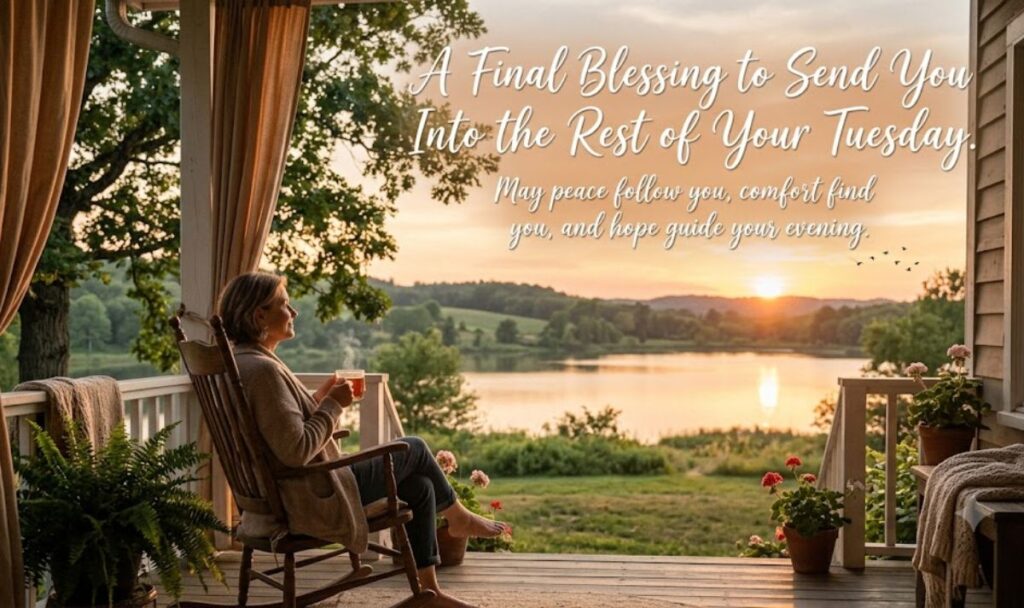 A Final Blessing to Send You Into the Rest of Your Tuesday