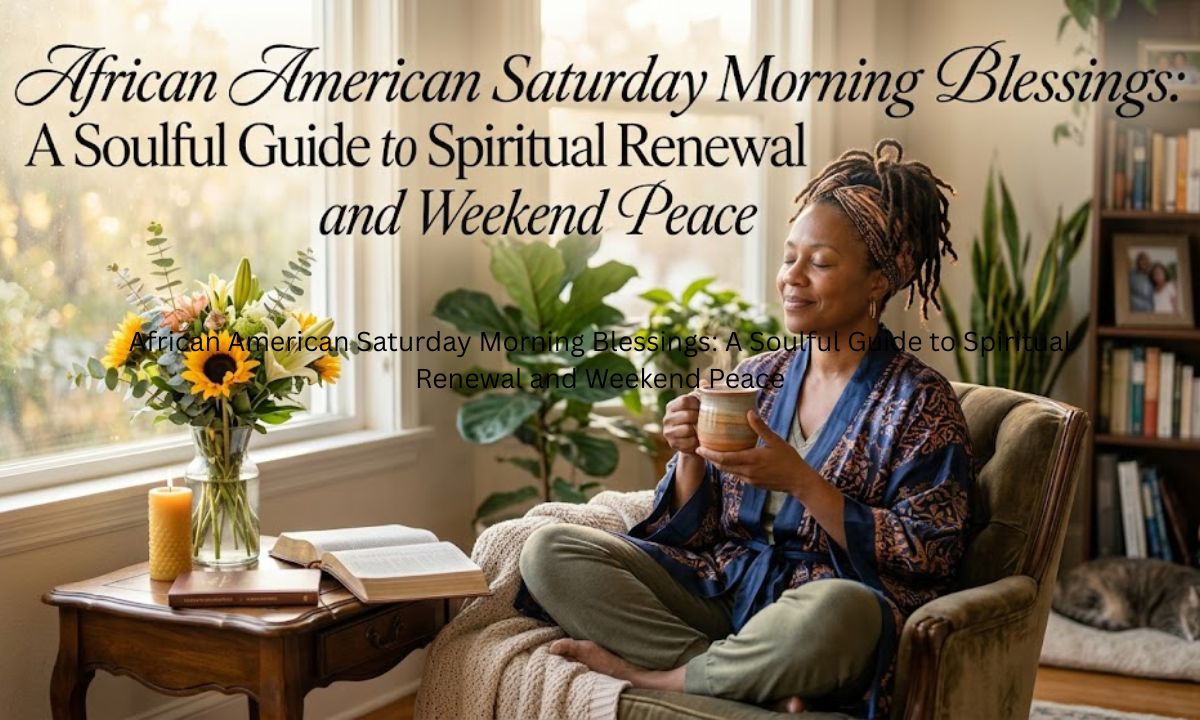 African American Saturday Morning Blessings A Soulful Guide to Spiritual Renewal and Weekend Peace