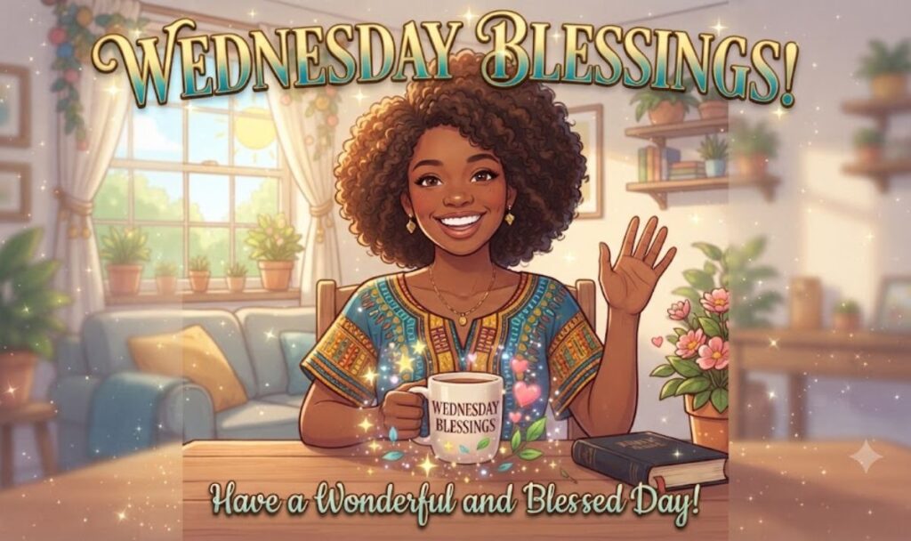 African American Wednesday Blessings GIF