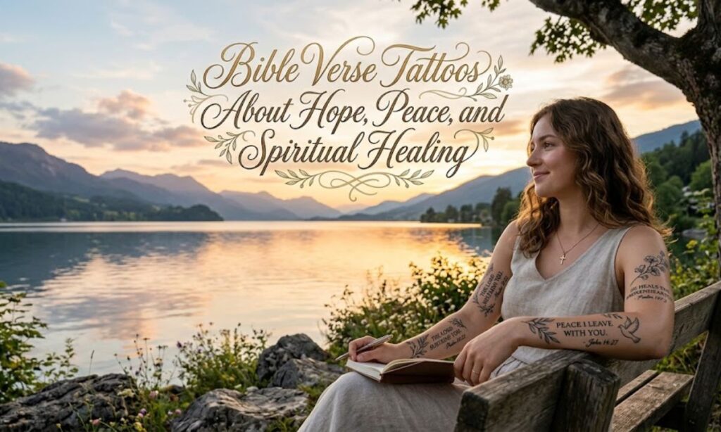 Bible Verse Tattoos About Hope, Peace, and Spiritual Healing