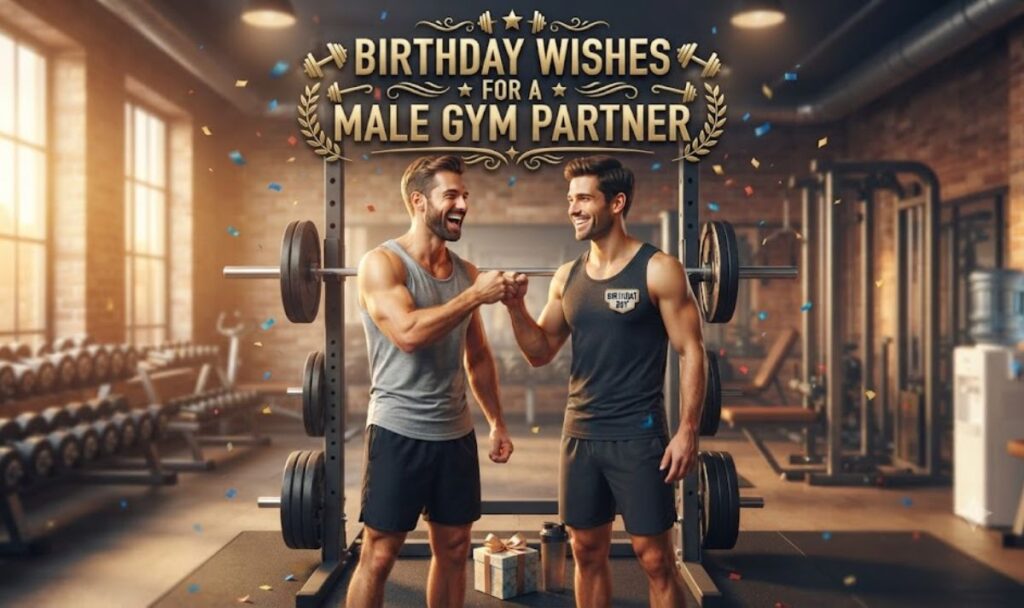 Birthday Wishes for a Male Gym Partner