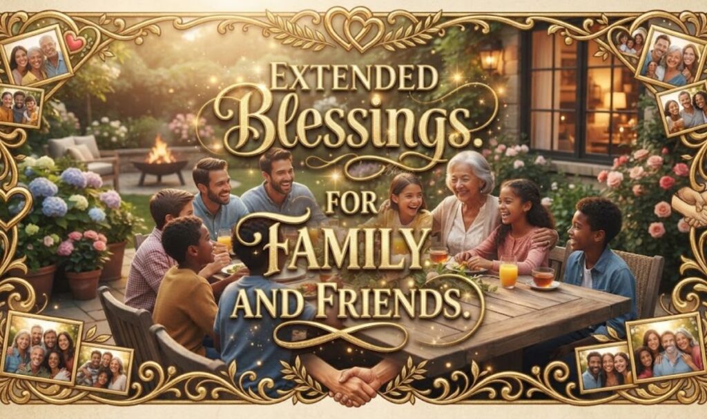 Extended Blessings for Family and Friends