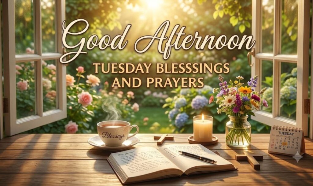 Good Afternoon Tuesday Blessings and Prayers