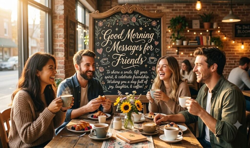 Good Morning Messages for Friends