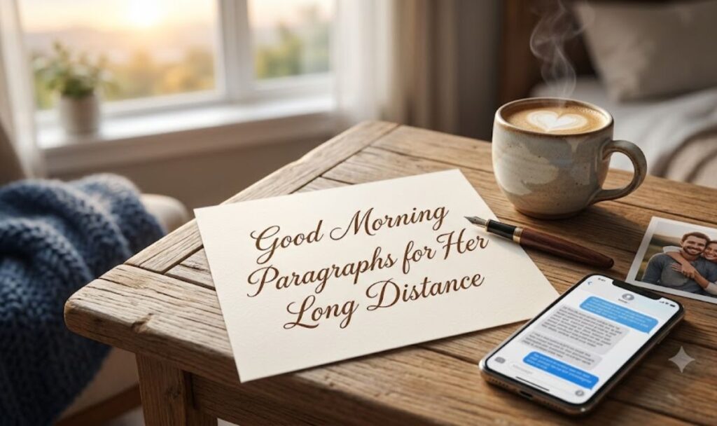 Good Morning Paragraphs for Her Long Distance