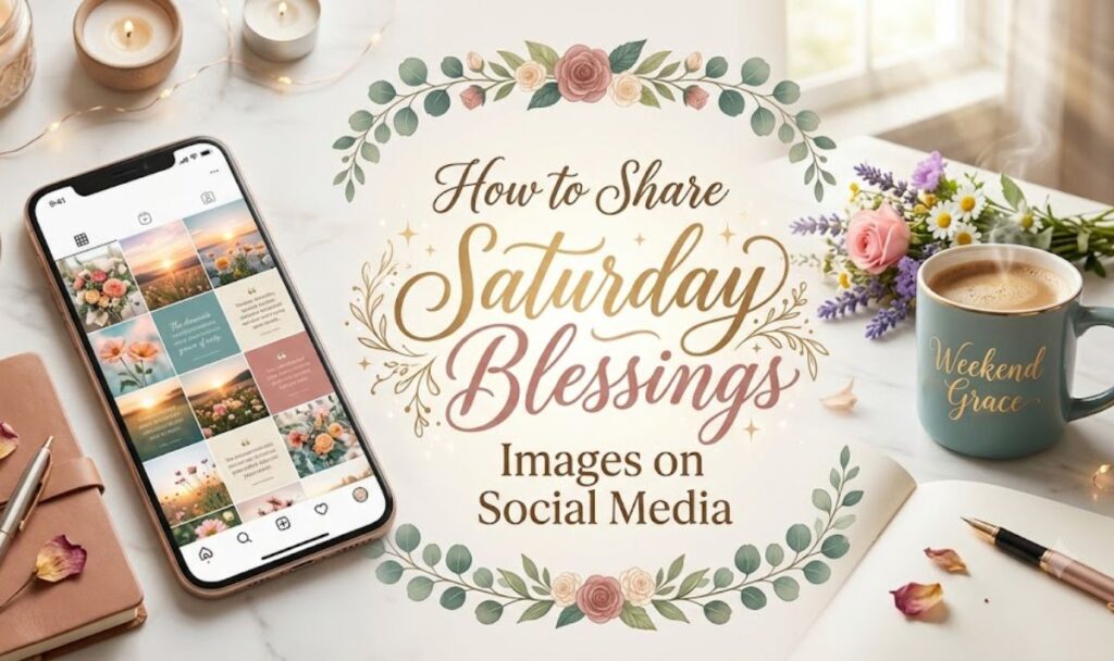 How to Share Saturday Blessings Images on Social Media