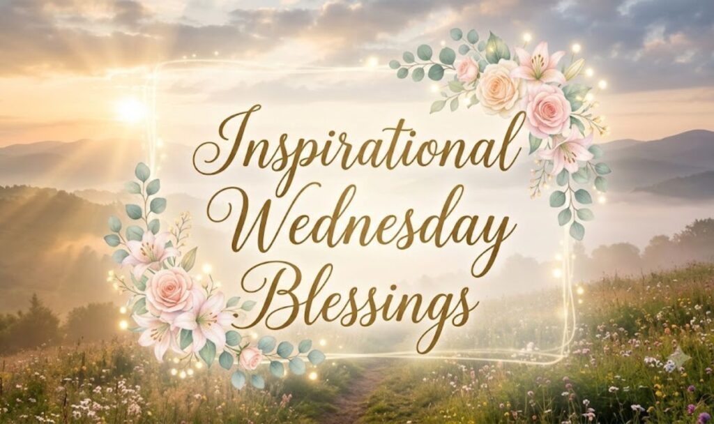 Inspirational Wednesday Blessings