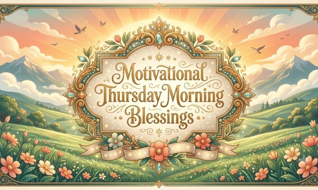 Motivational Thursday Morning Blessings
