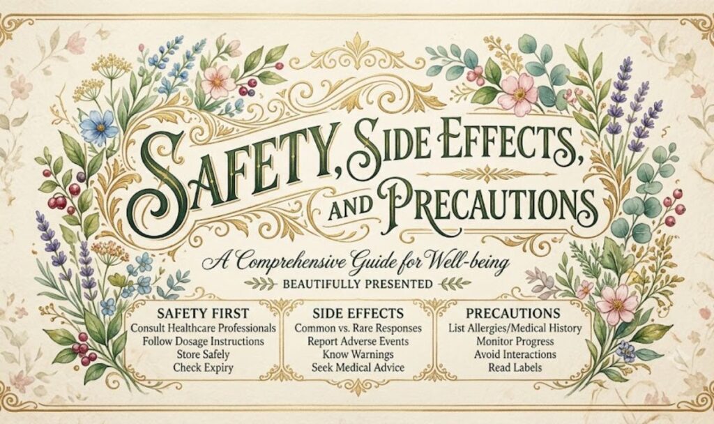 Safety, Side Effects, and Precautions
