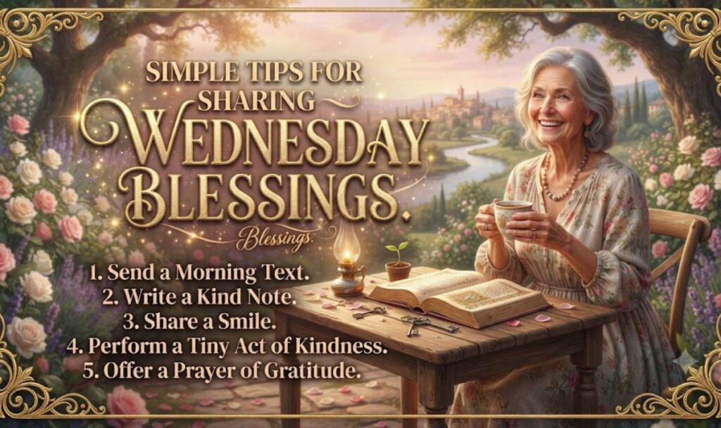 Simple Tips for Sharing Wednesday Blessings
