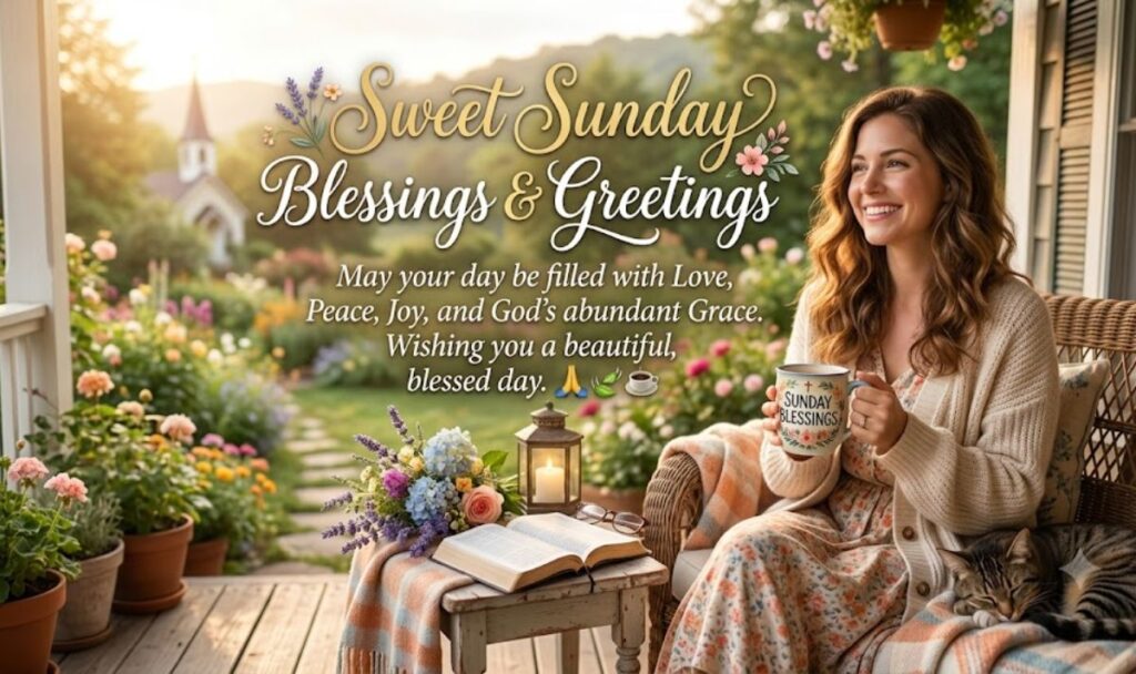 Sweet Sunday Blessings and Greetings