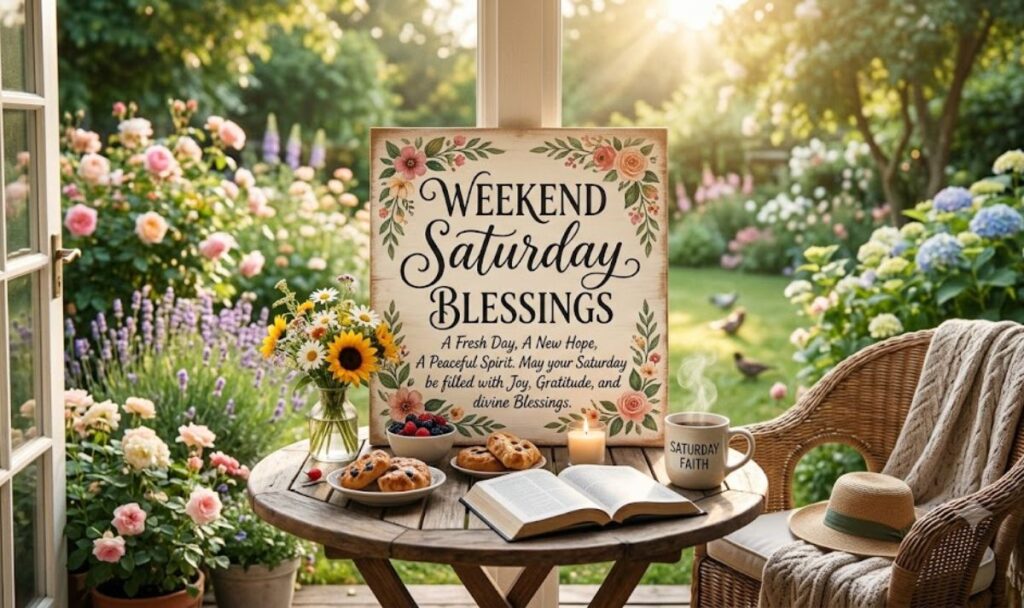 Weekend Saturday Blessings
