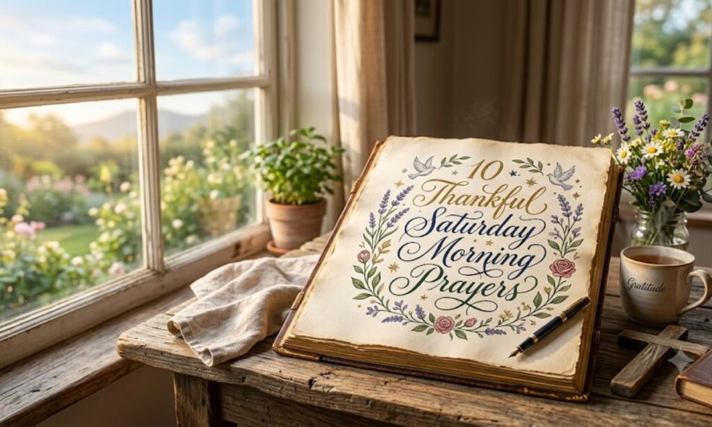 10 Thankful Saturday Morning Prayers