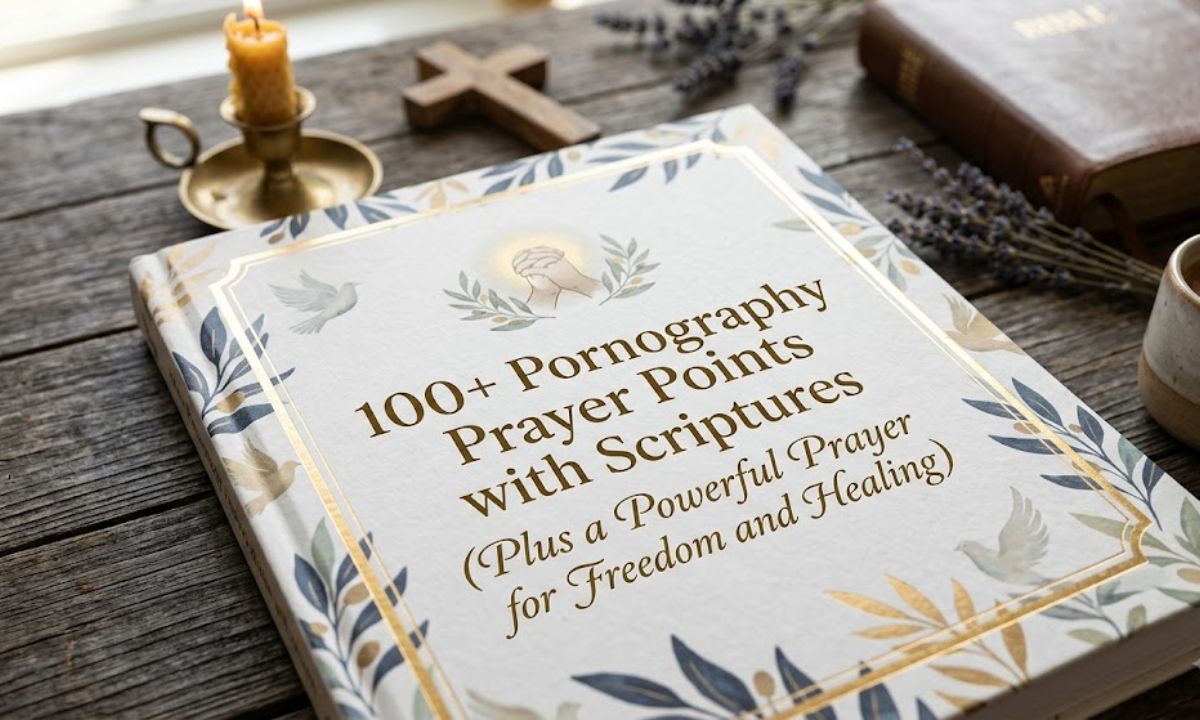 100+ Pornography Prayer Points with Scriptures (Plus a Powerful Prayer for Freedom and Healing)