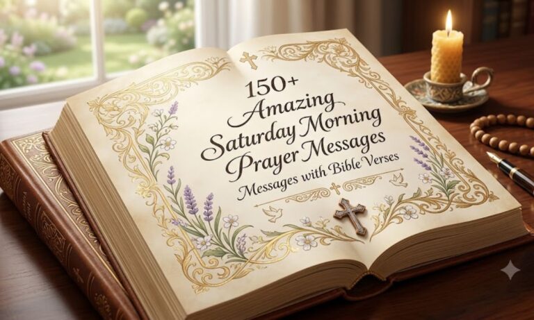 150+ Amazing Saturday Morning Prayer Messages with Bible Verses