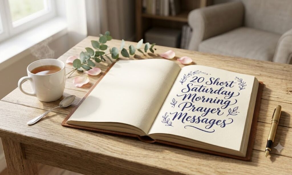 20 Short Saturday Morning Prayer Messages 