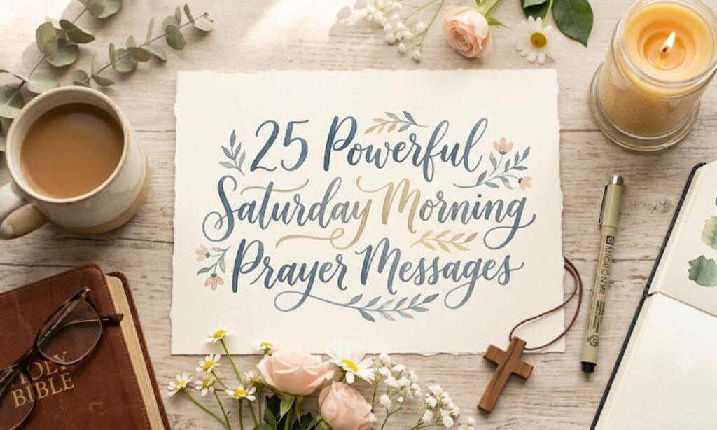 25 Powerful Saturday Morning Prayer Messages