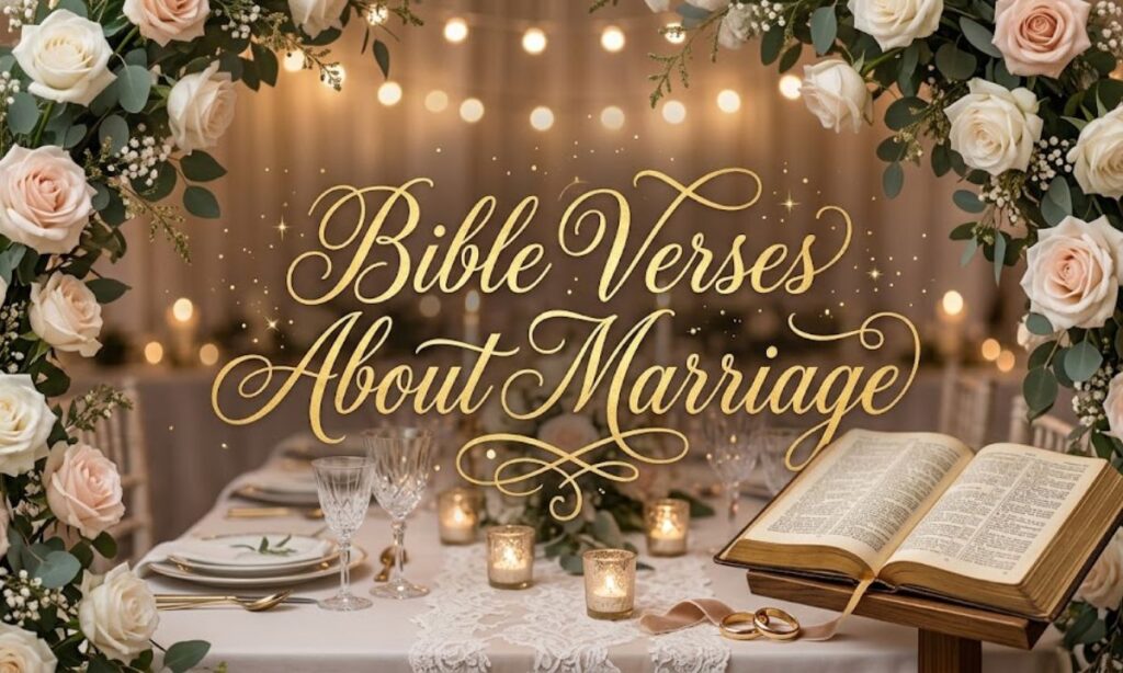 Bible Verses About Marriage