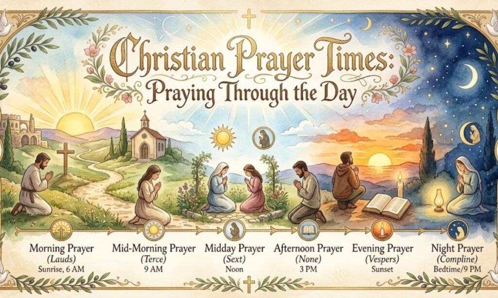 Christian Prayer Times Praying Through the Day