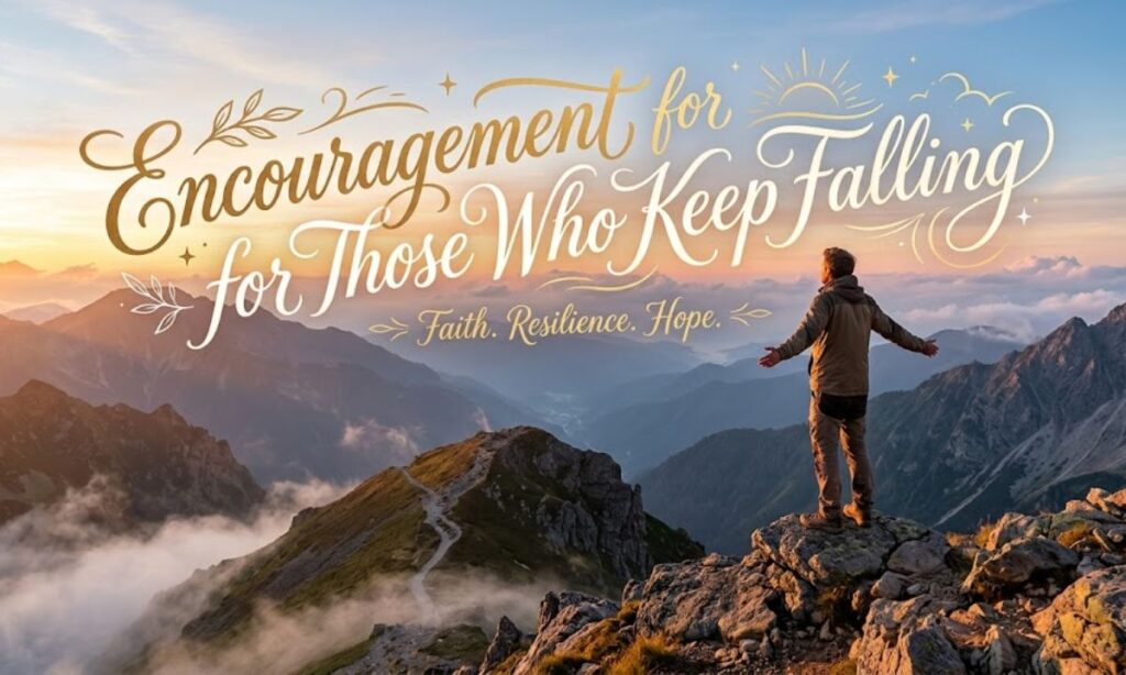 Encouragement for Those Who Keep Falling
