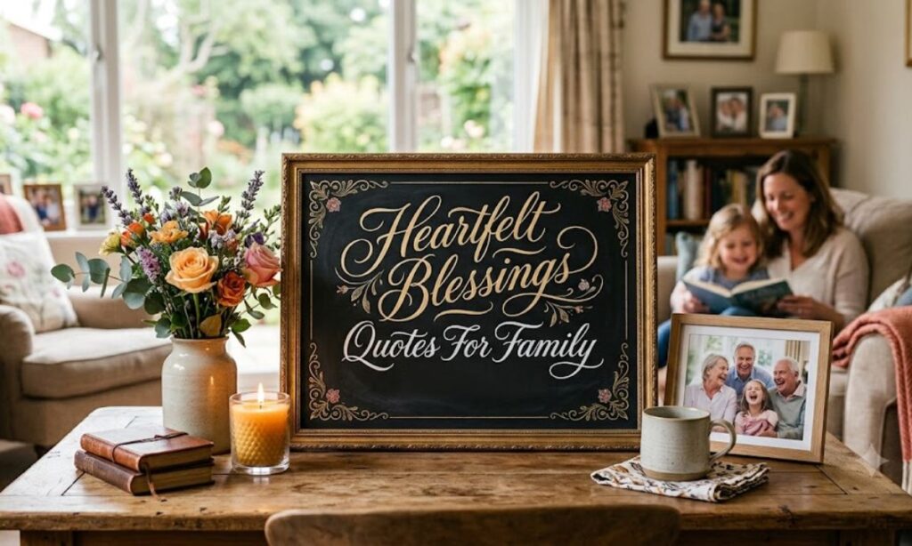 Heartfelt Blessings Quotes For Family