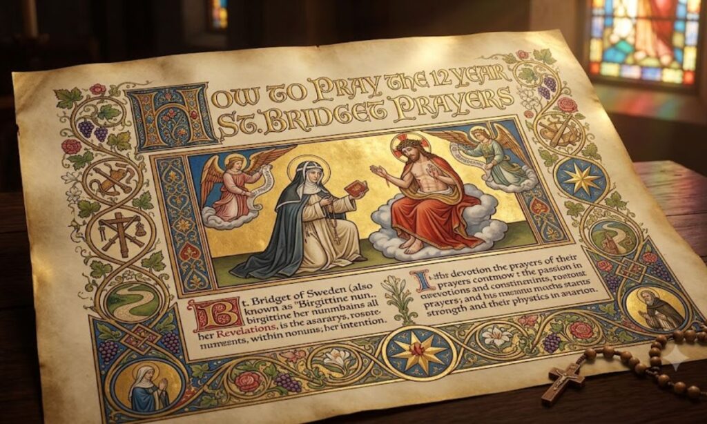 How to Pray the 12 Year St. Bridget Prayers