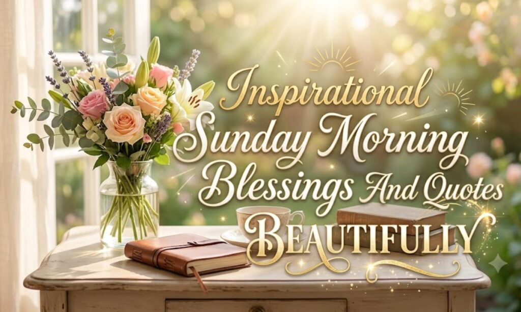 Inspirational Sunday Morning Blessings Images And Quotes