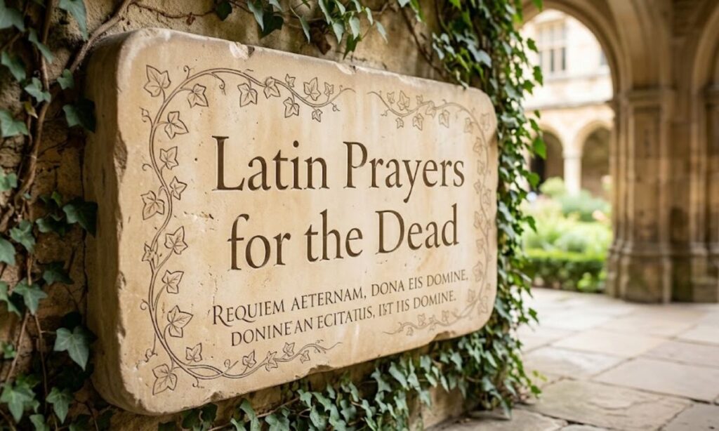 Latin Prayers for the Dead