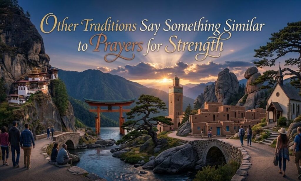 Other Traditions Say Something Similar to Prayers for Strength