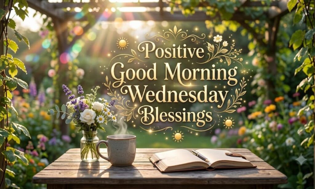Positive Good Morning Wednesday Blessings