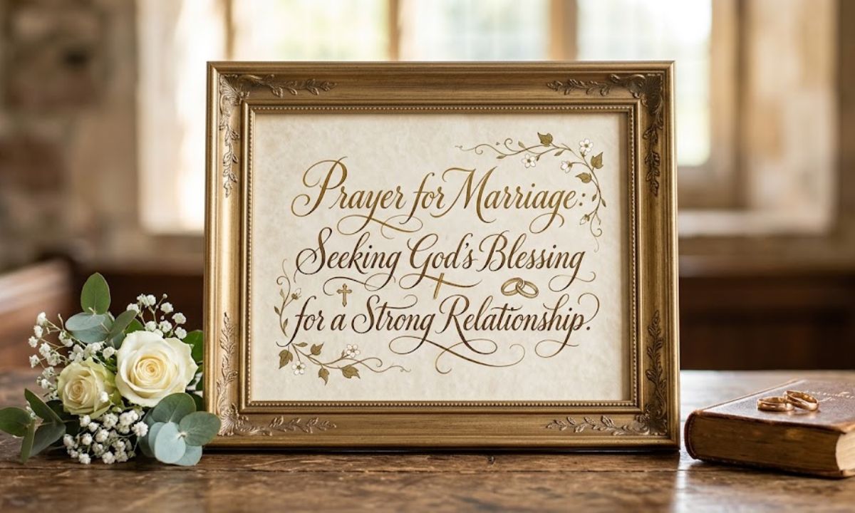 Prayer for Marriage