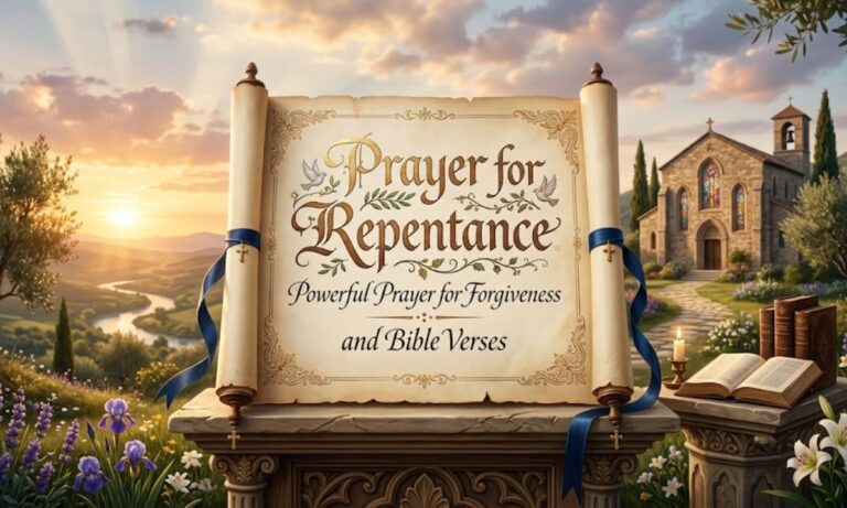 Prayer for Repentance Powerful Prayer for Forgiveness and Bible Verses