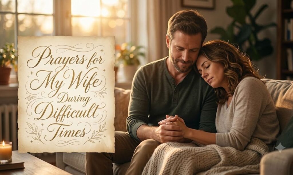 Prayers for My Wife During Difficult Times