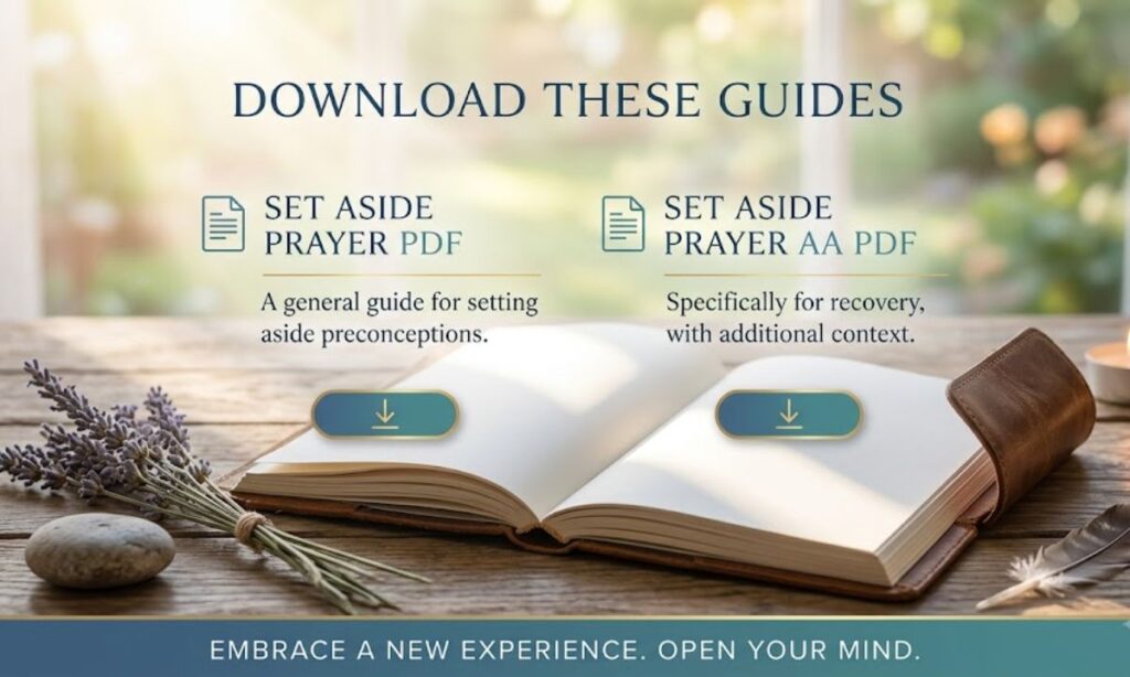Set Aside Prayer PDF and Set Aside Prayer AA PDF