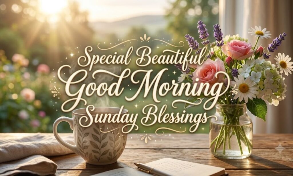Special Beautiful Good Morning Sunday Blessings