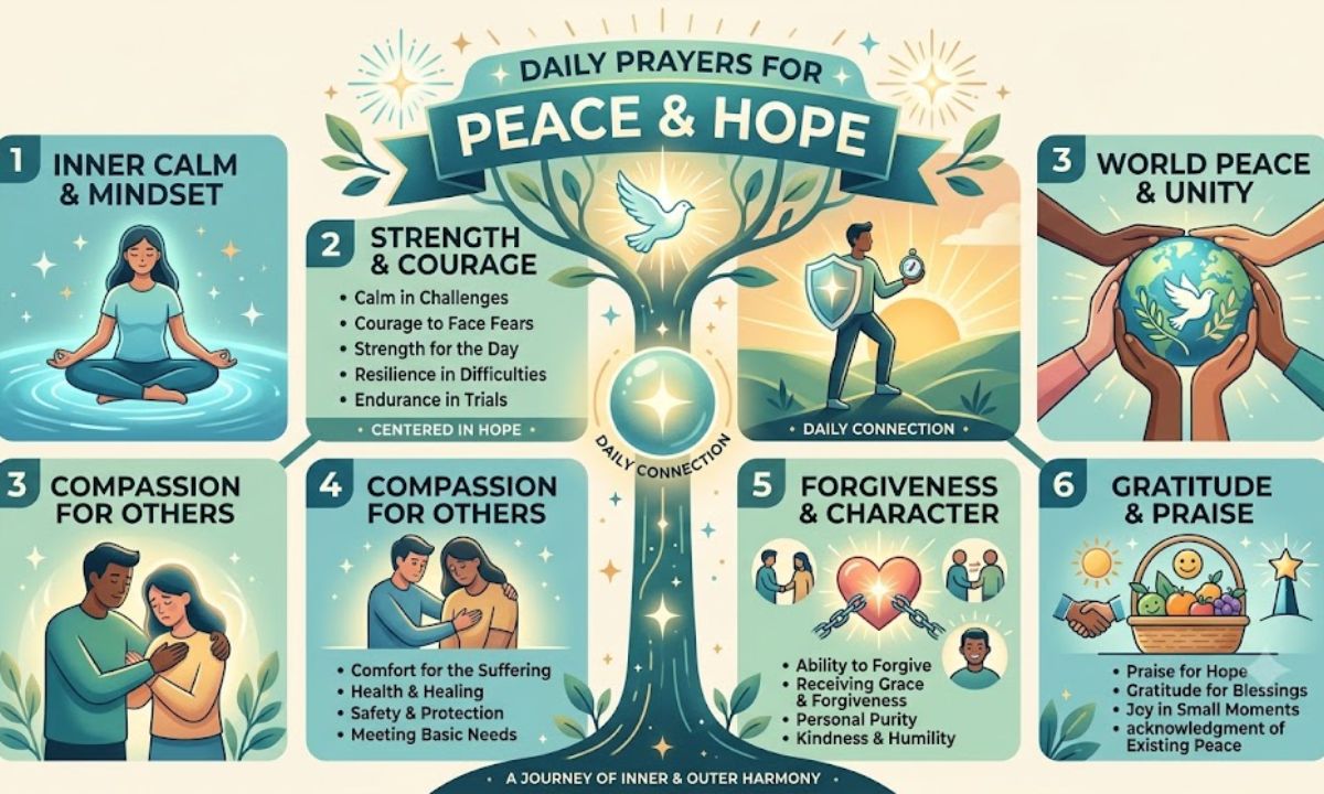 Things To Pray For Every Day For Peace And Hope