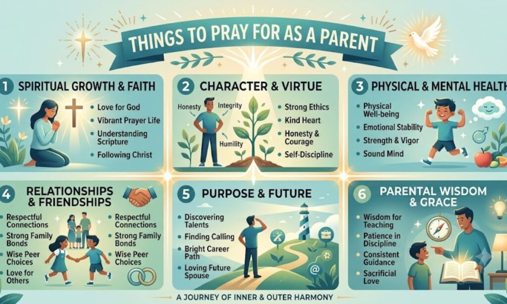 Things to Pray for as a Parent